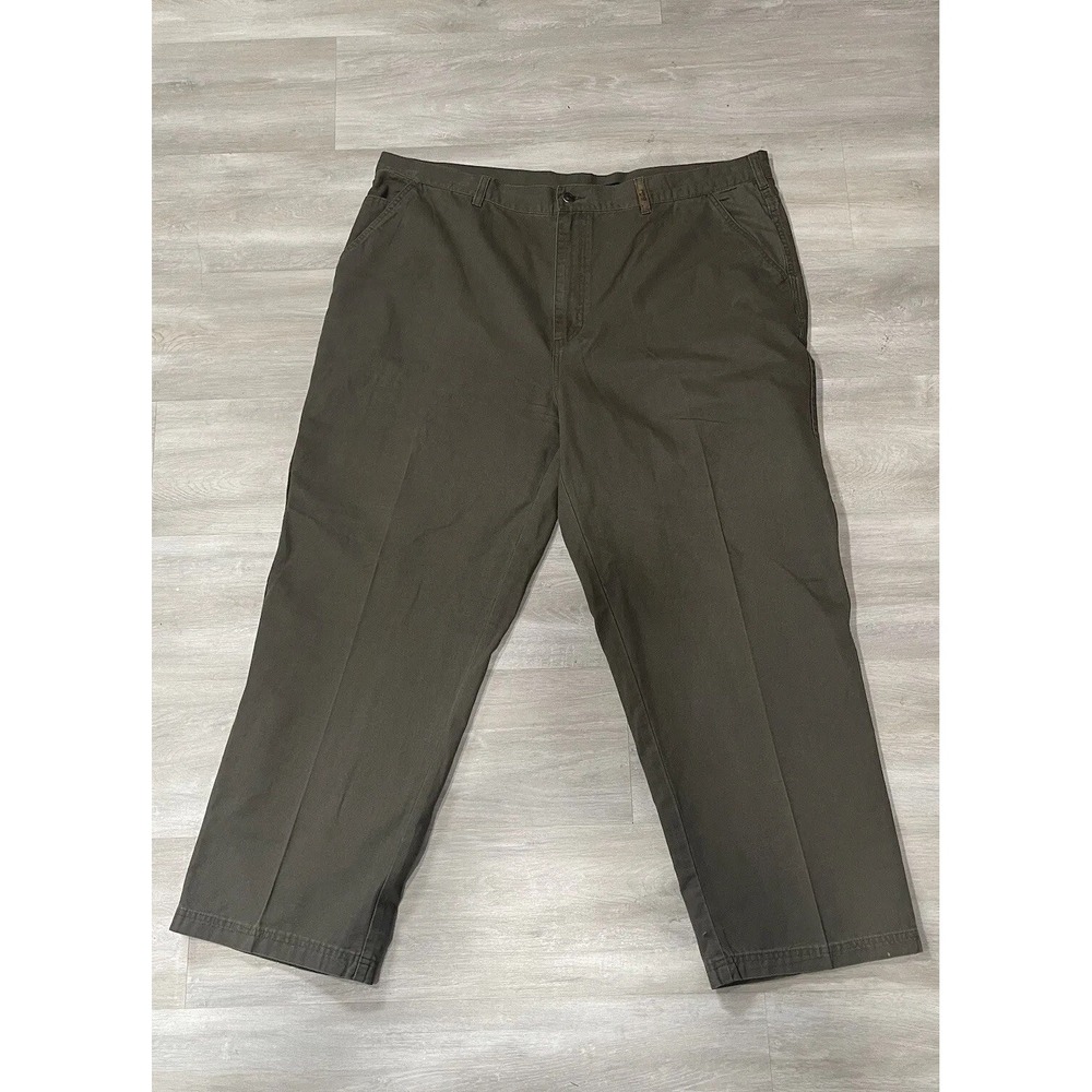 Guide Series Carpenter Pants Men's  44x30‎ Green Outdoor Workwear Canvas Cotton